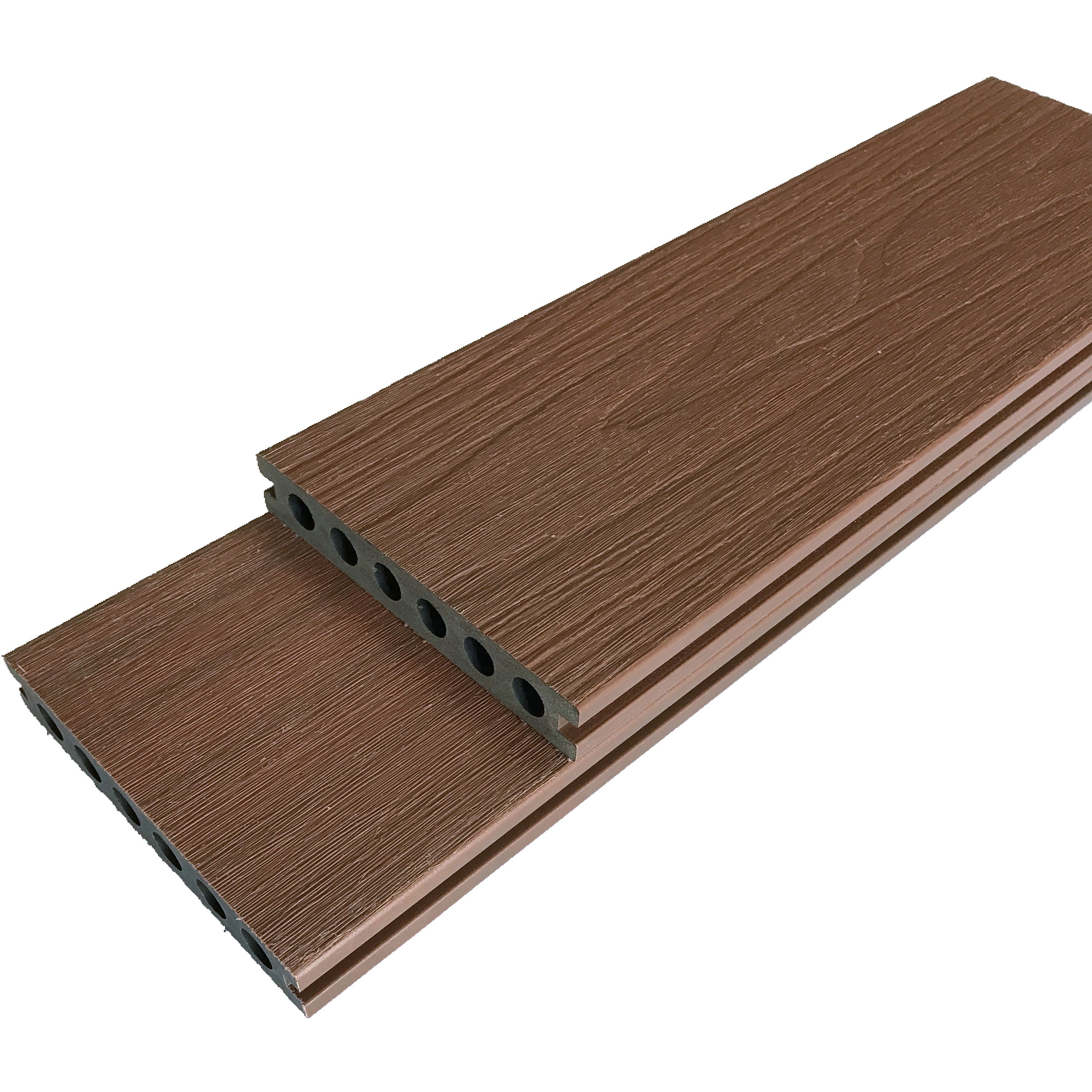 Factory Price Outdoor Flooring ,Wood Composite Decking.Waterproof Deck #13823