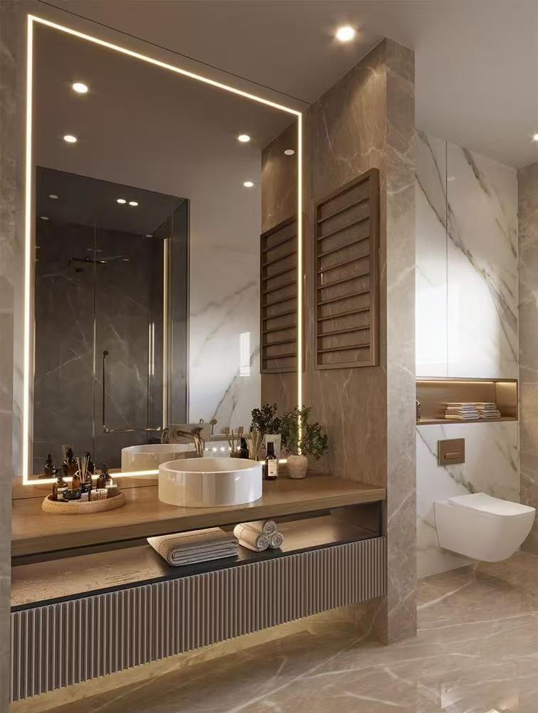 Factory Price Customized Bathroom,High-End Bathroom Design